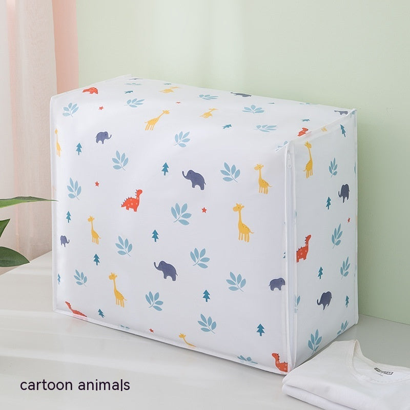 Dust-Proof Home Clothes Organizer Bag – Perfect for Quilts, Bedding & Seasonal Storage
