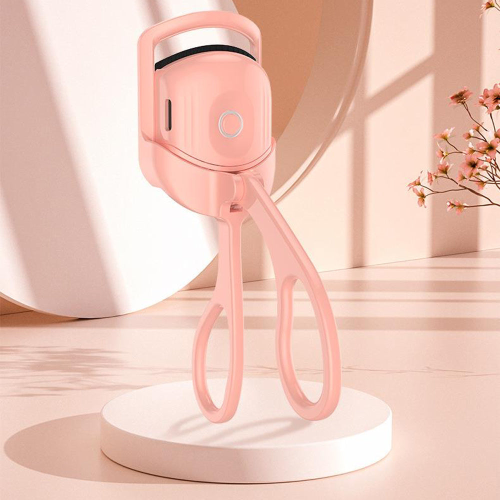 Rechargeable Heated Eyelash Curler – Long-Lasting Lift, Portable & Safe Electric Lash Comb