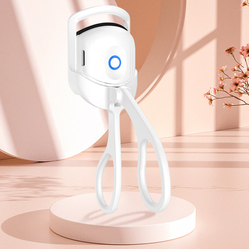 Rechargeable Heated Eyelash Curler – Long-Lasting Lift, Portable & Safe Electric Lash Comb