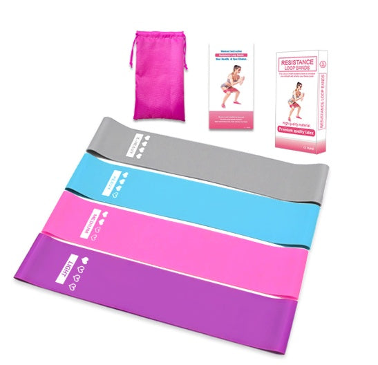 Resistance Bands for Workout – Elastic Booty Bands for Fitness, Yoga, and Strength Training