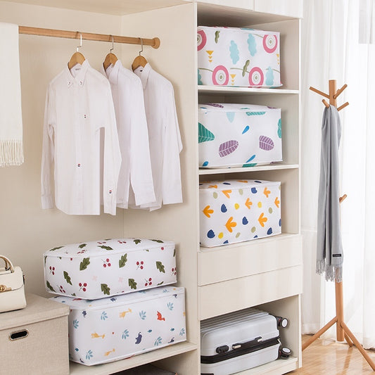 Dust-Proof Home Clothes Organizer Bag – Perfect for Quilts, Bedding & Seasonal Storage