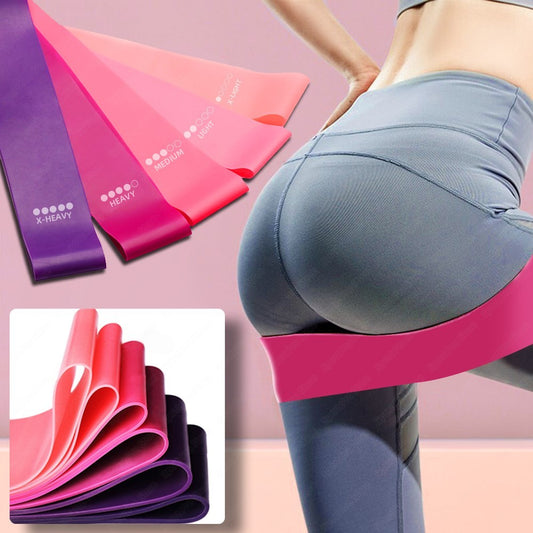 Resistance Bands for Workout – Elastic Booty Bands for Fitness, Yoga, and Strength Training