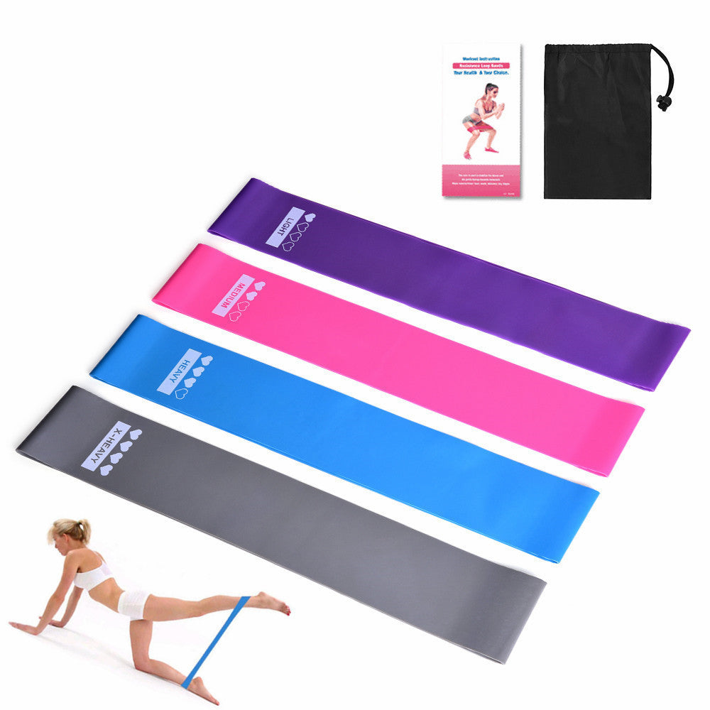 Resistance Bands for Workout – Elastic Booty Bands for Fitness, Yoga, and Strength Training
